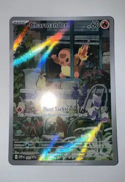 Pokemon TCG Charmander Obsidian Flames Promo Card #044 Near Mint Condition - Image 1