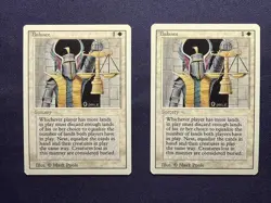 Balance - 1994 Magic the Gathering MTG Revised LOT of 2 - Free Shipping! - Image 1