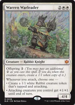 Warren Warleader Bloomburrow Regular - Image 1