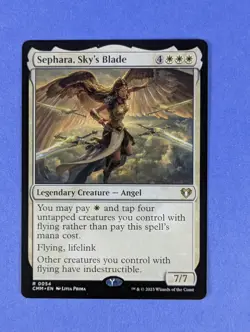 MTG Magic: Commander Masters: Sephara, Sky's Blade #0054 Rare - NM - Image 1