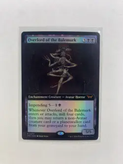 Overlord of the Balemurk (Extended Art) Duskmourn: House of Horror Foil - Image 1