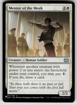 Mentor of the Meek Uncommon The List Reprints 017/024 MTG Near Mint 2020 - Image 1