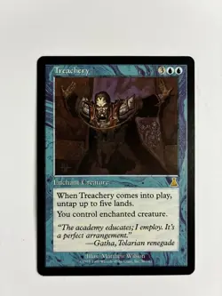 Treachery Urza's Destiny Regular NM Near Mint MTG - Image 1