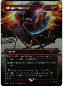 Secret Lair Drop Series #1756 Blasphemous Act (1756) (Rainbow Foil) - Image 1