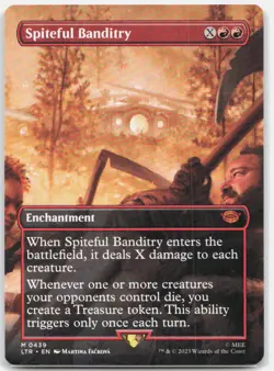 Spiteful Banditry (Borderless) *Regular* LTR 439 NM-LP - Image 1