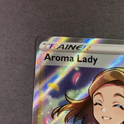 Aroma Lady 199/203 221/203 NM Full Art Trainer and Secret Rare Lot of 2 Pokemon - Image 3
