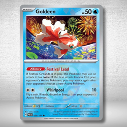 Goldeen 020/13 (Master Ball Pattern) Prismatic Evolutions Holo Pokemon Card (NM) - Image 1
