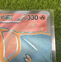 Charizard EX Holo Rare Pokemon TCG Card 183/165 Scarlet & Violet 151 NM - Image 4