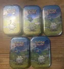 5 - Pokemon Togepi TCG Ascended Heroes Mini Tin’s NEW SEALED no dents 5 - Image 1