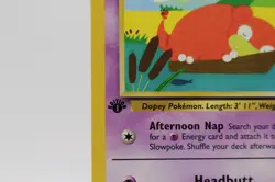Pokemon 1st Edition Team Rocket (2000) - Slowpoke 67/82 - Common - Image 2