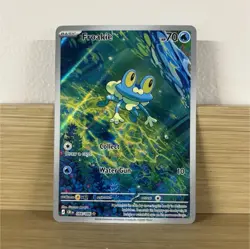 Nintendo Pokemon TCG Froakie 088/086 Chaos Rising Full Art Holo Eng 70 HP - Image 1