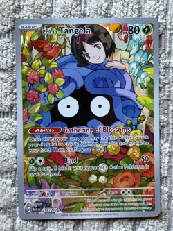 Pokemon TCG: Erika's Tangela Basic 218/217 IR - Ascended Heroes - NM Full Art 🔥 - Image 1
