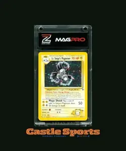 2000 TCG Pokemon Gym Heroes #8 Lt. Surge's Magneton 008/132 HOLO Rare - Image 1