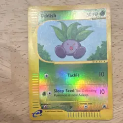 The Pokemon Company Oddish 122/165 Expedition Base Set Reverse Holo English 50HP - Image 2