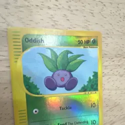 The Pokemon Company Oddish 122/165 Expedition Base Set Reverse Holo English 50HP - Image 3