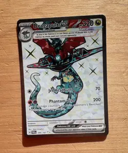 Pokemon TCG Dragapult EX Ultra Rare Holo 320 HP Sv06 Twilight Masquerade 200/167 - Image 1