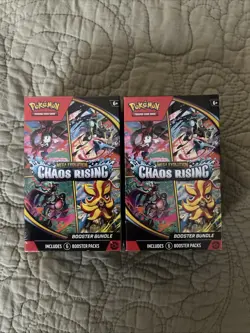 Pokemon Mega Evolution Chaos Rising Booster Bundle Factory Sealed New - Image 1