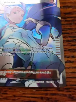 Pokemon Winona (Full Art) Trainer 108/108 Roaring Skies (ROS) Holo Near Mint NM - Image 4