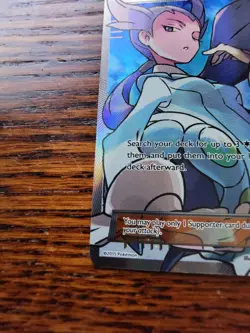 Pokemon Winona (Full Art) Trainer 108/108 Roaring Skies (ROS) Holo Near Mint NM - Image 5