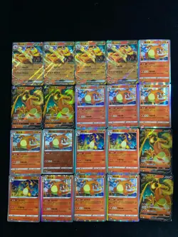 2025 Pokemon TCG S-Chinese 151 Collection Charizard EX RR Holo Lot*20 A YV34 - Image 1