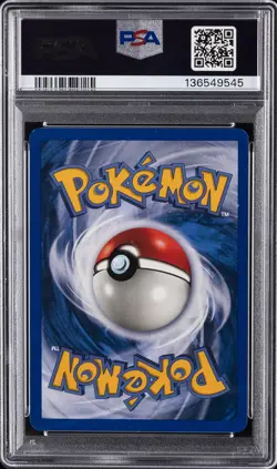 2002 POKEMON LEGENDARY COLLECTION #96 TENTACOOL-REVERSE FOIL PSA 8 - Image 2