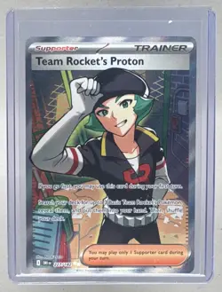 Team Rocket's Proton 2025 Pokemon Scarlet Violet Destined Rivals #227 - Image 1