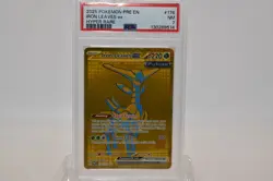 2025 Pokemon PRE EN Iron Leaves Ex Hyper Rare PSA 7 - Image 1