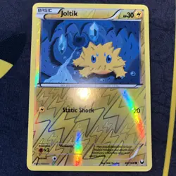 2012 Pokemon Dark Explorers Joltik Reverse Holo 42/108 NM/M - Image 2