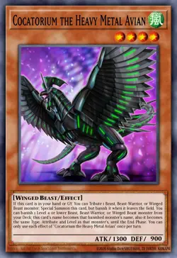 Cocatorium the Heavy Metal Avian GFP2-EN038 1st ED Yu-Gi-Oh! ULTRA RARE - Image 1