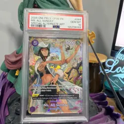 MS. ALL SUNDAY 2024 ONE PIECE (OP04-064 SP) WINGS OF THE CAPTAIN OP06 ENG PSA 10 - Image 1