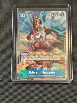 Edward Newgate (Alt Art) OP13-042 SR Carrying on His Will - ONE PIECE ENGLISH - Image 1