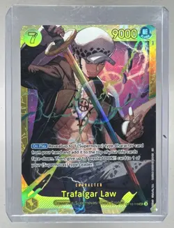 Trafalgar Law 2025 One Piece Royal Blood OP10 #OP10-119 Secret Rare - Image 1