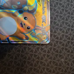Pokemon TCG: Raichu & Alolan Raichu GX 220/236 Unified Minds Tag Team - Image 3