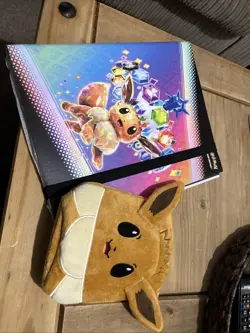 Pokemon TCG - Prismatic Evolutions - Binder And Eevee Accessory Pouch - NO PACKS - Image 1