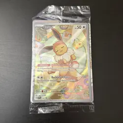 Pokemon TCG Eevee 173 Holo Promo Prismatic Evolutions Sealed - Image 1
