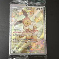 Pokemon TCG Eevee 173 Holo Promo Prismatic Evolutions Sealed - Image 3