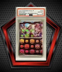 Mewtwo *PSA 10* 2023 Pokemon SV2a Master Ball Reverse Holo Japanese #150 GEM MT - Image 1