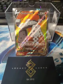 Stonjourner V 193/202 - Sword & Shield Base Set Ultra Rare - Pokemon TCG (NM) - Image 1
