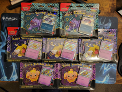 Paldean Fates Tech Sticker Collection Lot (7x) FACTORY SEALED Pokemon TCG - Image 1