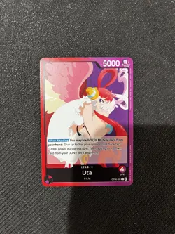 One Piece Uta (OP06-001/239) OP06 Wings of the Captain Leader Card - Image 2