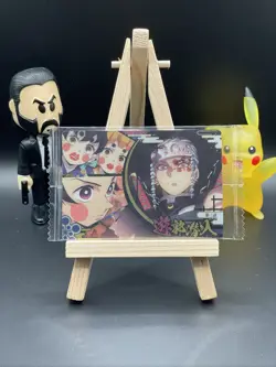 Demon Slayer Kimetsu no Yaiba Wafer Card W6-02 N Tengen, Zenitsu, Inosuke& Tanji - Image 1