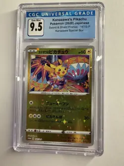 Pokemon Kanazawa's Pikachu - 147/S-P Promo Japanese CGC 10 (old Label) - Image 1