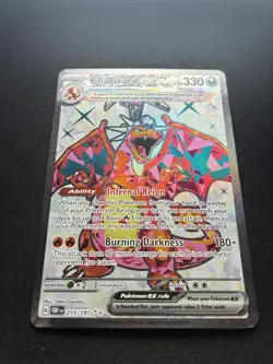 Pokemon: Charizard ex 215/197 Ultra Rare Full Art Obsidian Flames - Image 2