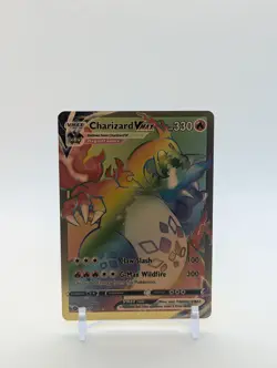 CHARIZARD VMAX 074/073🔥GOLD FOIL Custom Card🔥Rainbow🔥Champion's Path🔥Pokemon - Image 1