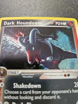 Pokemon Team Rocket Returns Dark Houndoom Holo Rare 5/109 EXC-NEAR MINT - Image 2