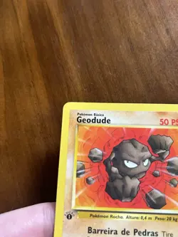 Pokemon TCG | SPANISH Geodude 47/62 1st Edition Regular LP | Fossil - Image 5