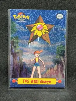 Staryu TV5 #120 Nintendo TV Animation Edition Topps Pokemon Holo NM - Image 1