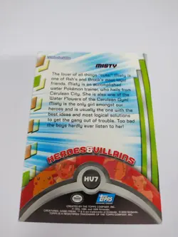 MINT Misty HV7 Pokemon Topps Series 3 2000 Pokemon Card - Image 2