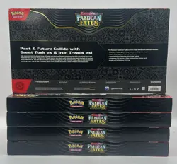 Lot of (5) Pokemon Paldean Fates Great Tusk/Iron Treads ex Premium Collection - Image 2
