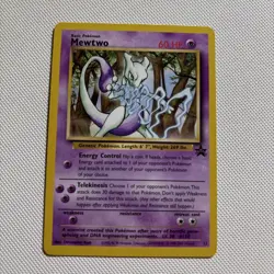 Mewtwo 2000 Pokemon WOTC Black Star Promo #12 Non-Holo NEAR MINT - Image 1